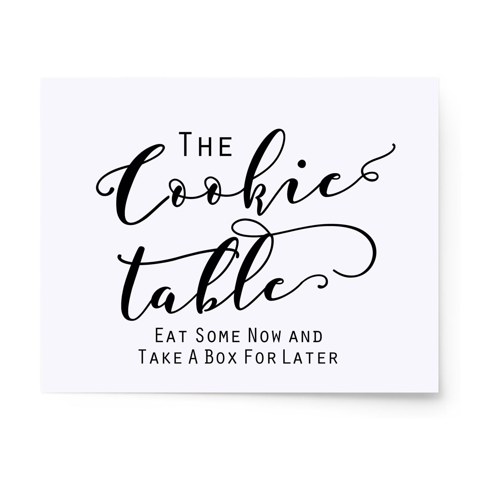 Amazon.com: Rustic Wedding Reception Signs - Cookie Table Sign